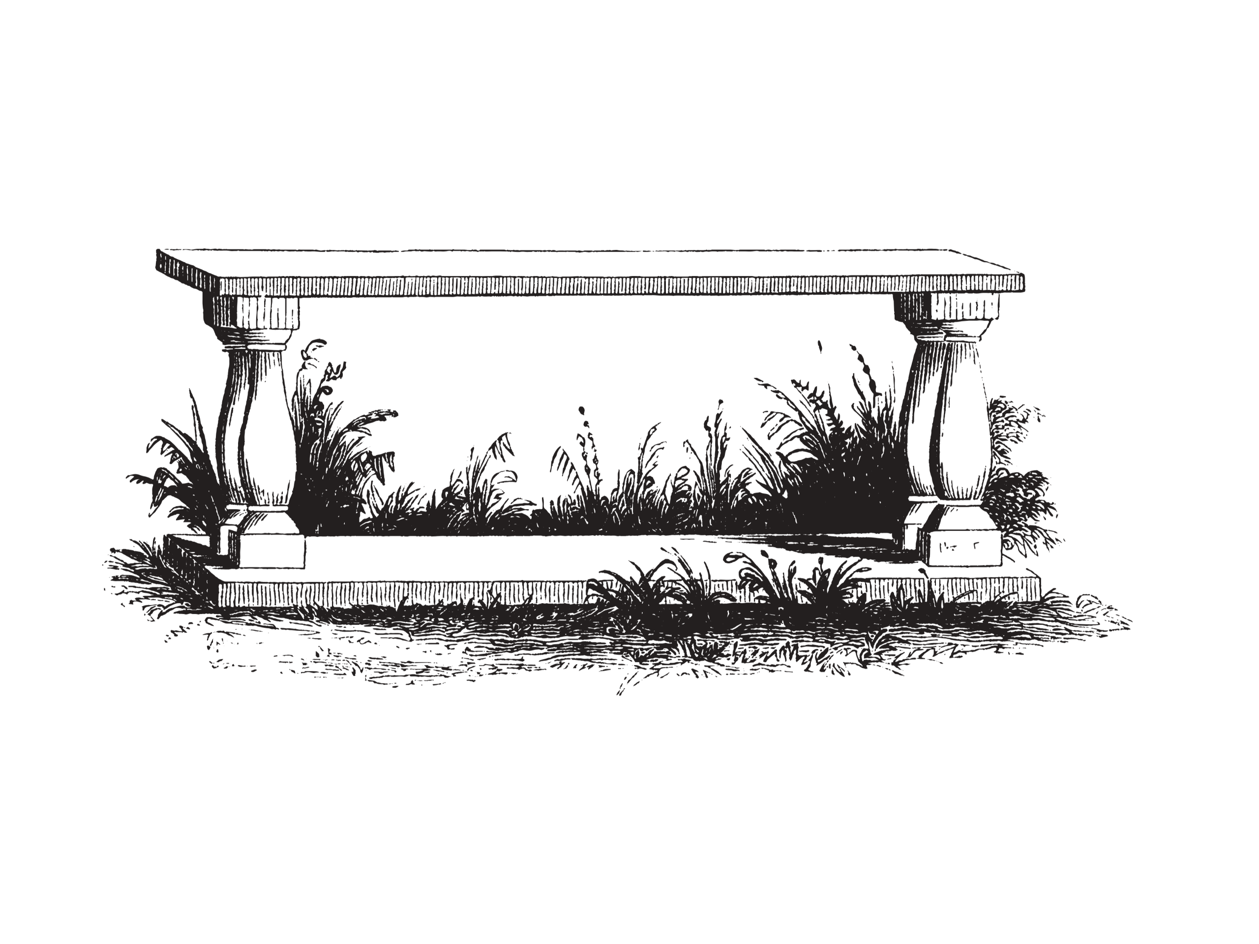 Sitting Roman Columns